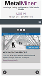 Mobile Screenshot of metalminer.com